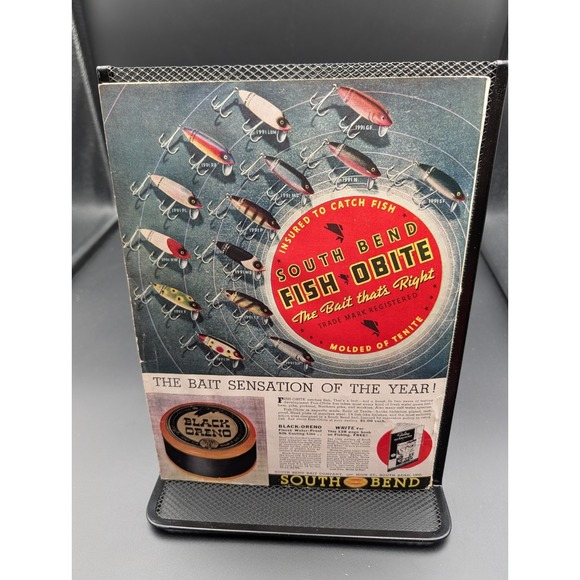 Hunter Trapper Trader OUTDOORSMAN MAGAZINE May 1939 Fishing Outdoorsman - Picture 8 of 9